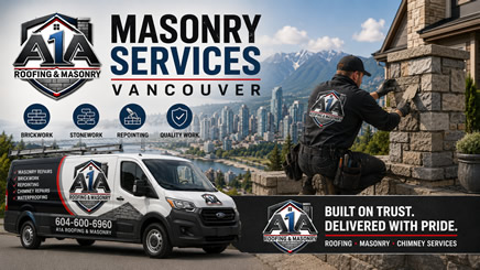 Masonry repointing services Vancouver